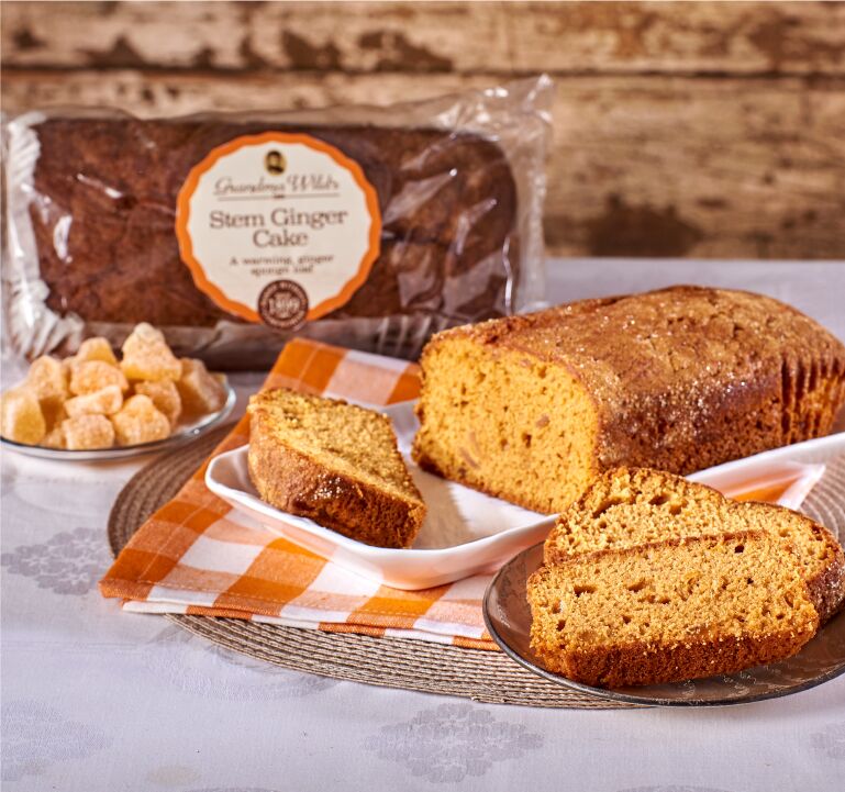 Stem Ginger Loaf Cake