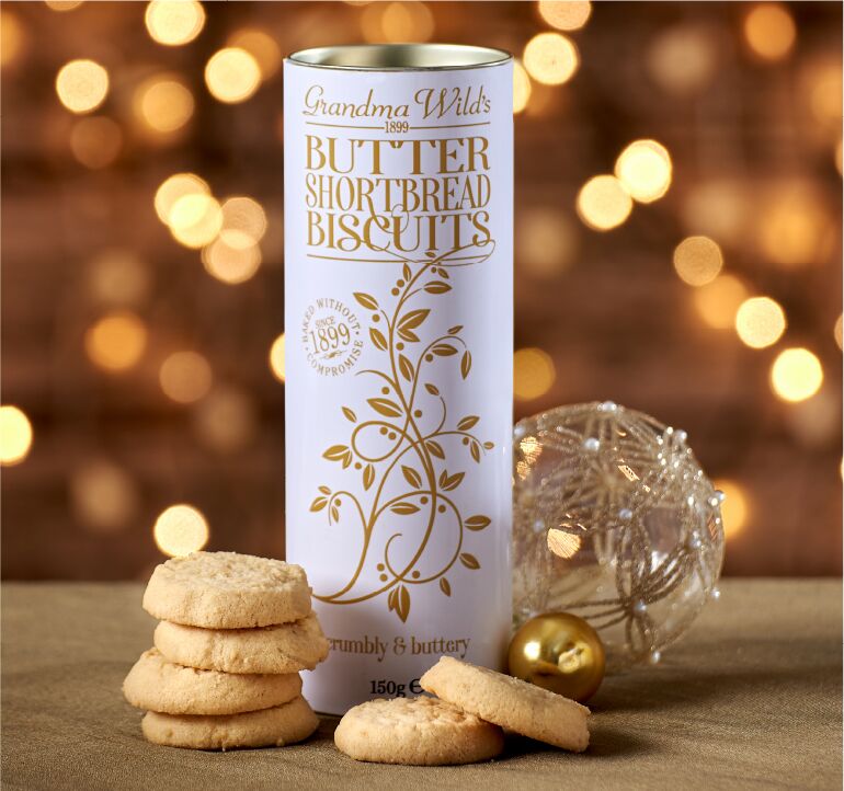 Ornate White & Gold 150g Tube